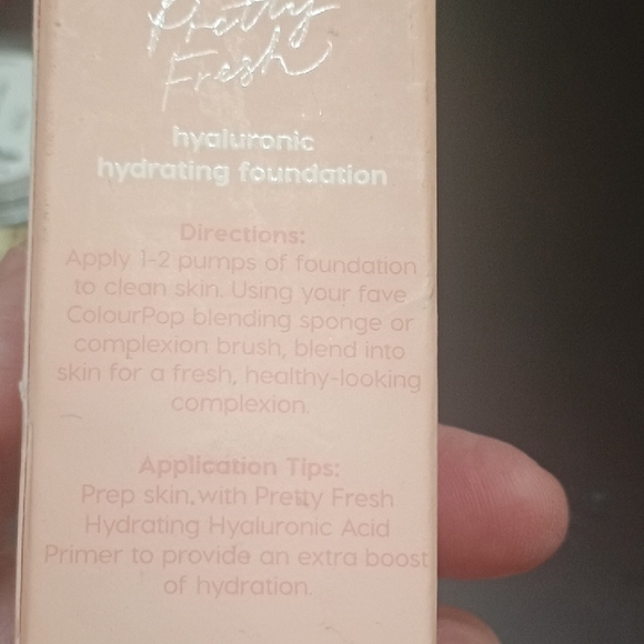 ColourPop Pretty Fresh Hydrating Foundation - Light 60N - Picture 8 of 9